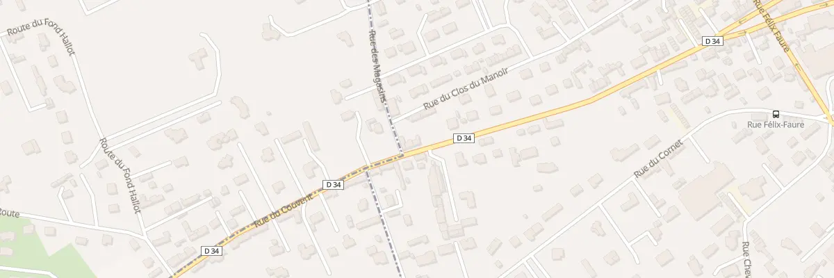Plan du 48 Rue du Couvent à Yvetot