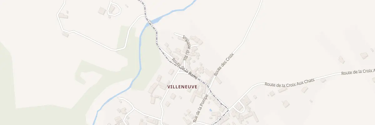 Plan du 2 Imp du Ris à Sillars