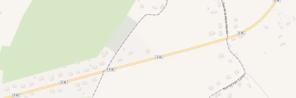 Plan du 1 Rte de Hauville à Rougemontier