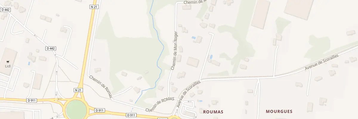 Plan du 106 Che de Mon Roger à Villeneuve-sur-Lot