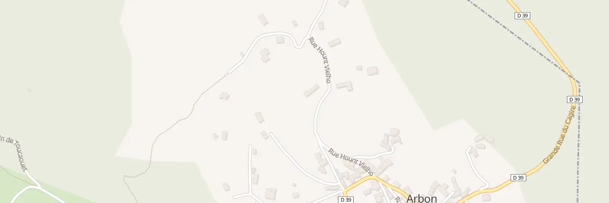 Plan du 220 Rue Hount Vielho à Arbon