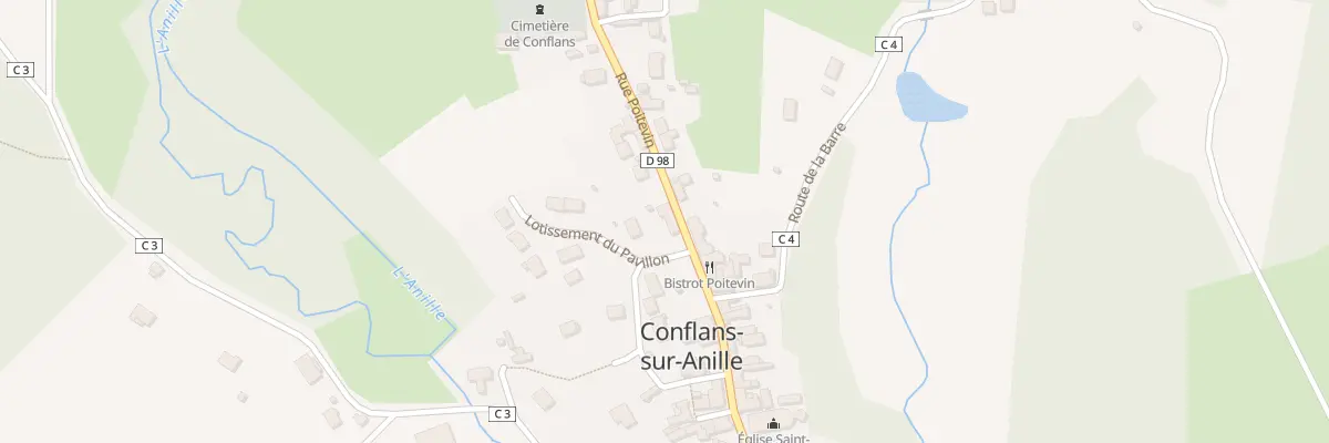 Plan du 15 Rue Poitevin à Conflans-sur-Anille