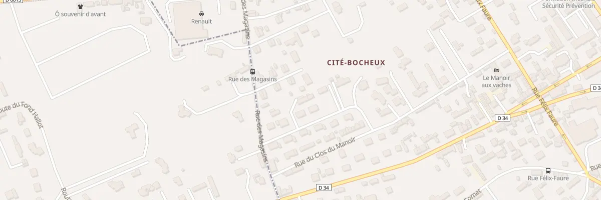 Plan du 12A All des Rosiers à Bois-Himont