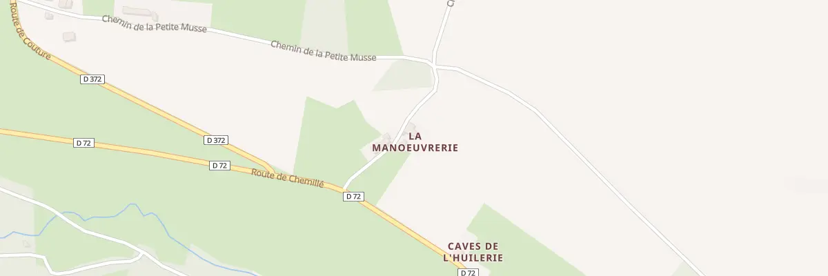 Plan du 86 Che de la Ragonnerie aux Hermites