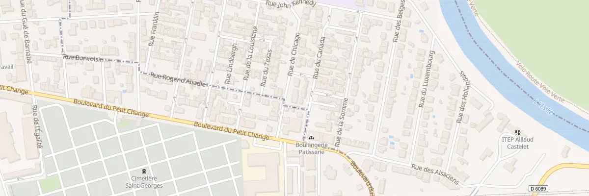 Plan du 20 Rue de Chicago à Boulazac Isle Manoire