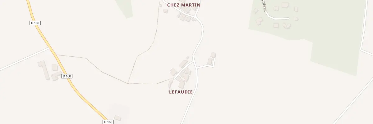Plan du 5222 Lafaudie à Pressignac