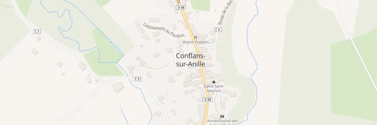 Plan du 2 Rle Elie Cottereau à Conflans-sur-Anille