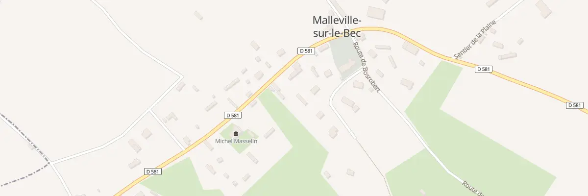 Plan du 151 Rte du Bec à Malleville-sur-le-Bec