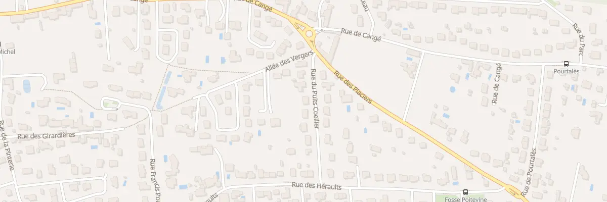 Plan du 7 Rue du Puits Coellier à Saint-Avertin