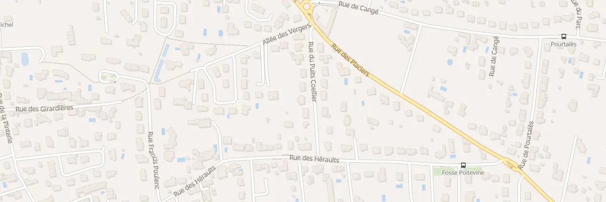 Plan du 11 Rue du Puits Coellier à Saint-Avertin