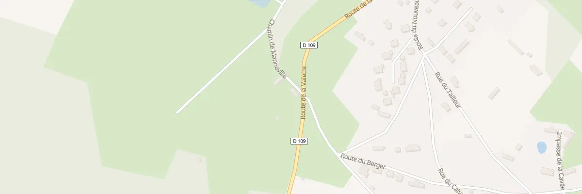 Plan du 298 Rte de la Valette à Hautot-l’Auvray