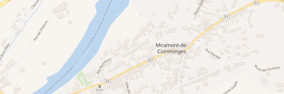 Plan du 16 Rue Dauphine à Miramont-de-Comminges