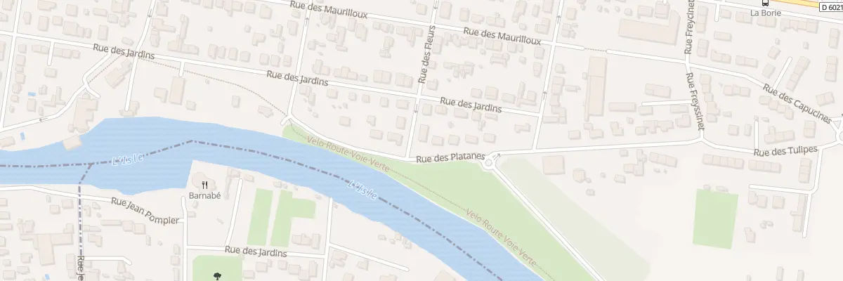 Plan du 17 Rue des Fleurs à Trélissac