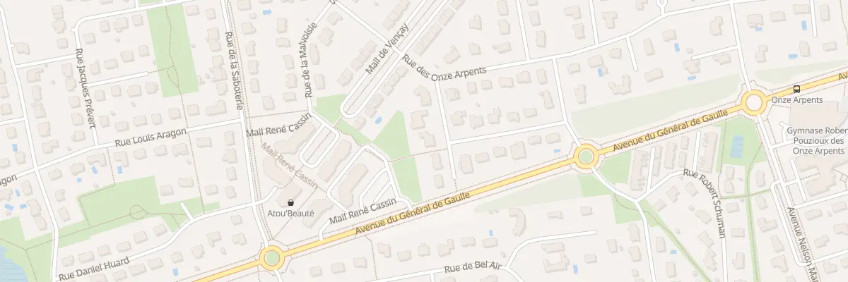 Plan du 3 Rue des Bournais à Saint-Avertin