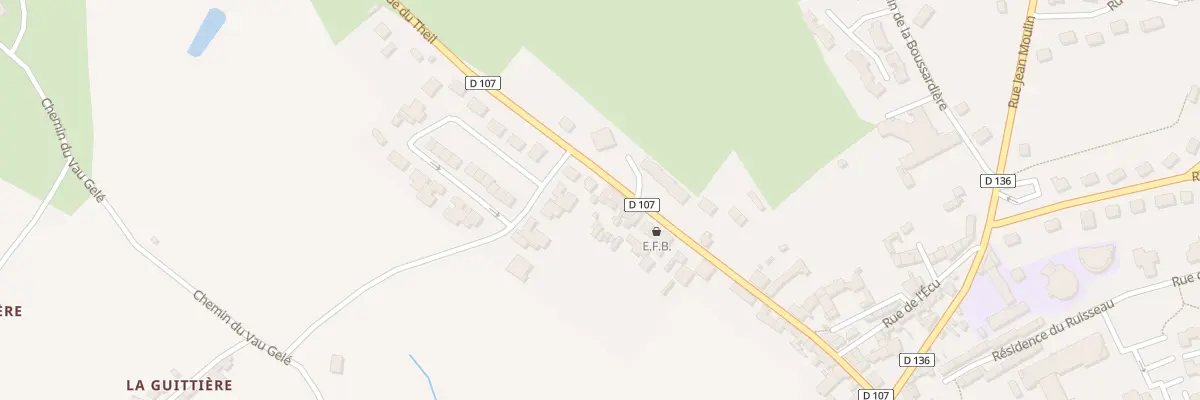 Plan du 84 Rue du Theil à Ceton