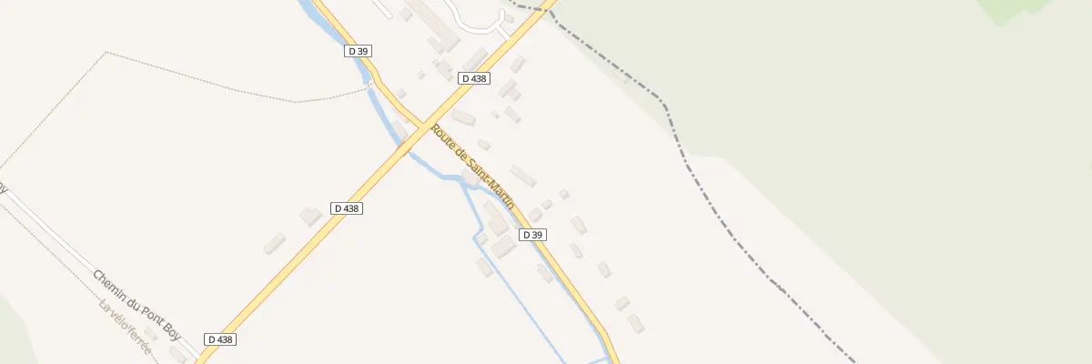 Plan du 17 Rte de Saint-martin au Bec-Hellouin