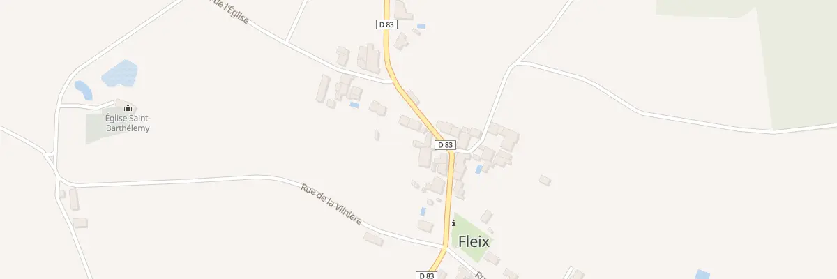 Plan du 5011 Le Bourg à Fleix
