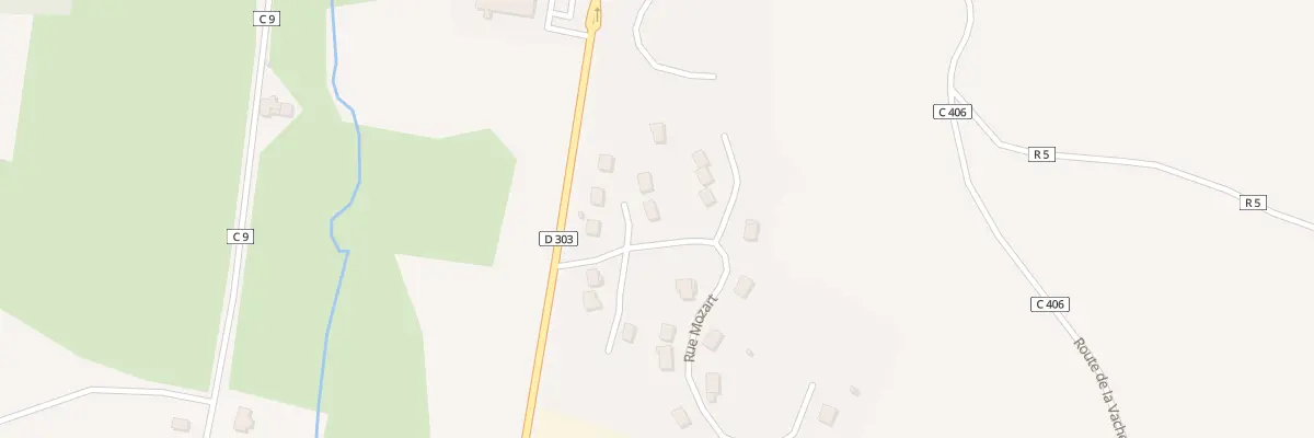 Plan du 10 Rue Mozart à Saint-Calais