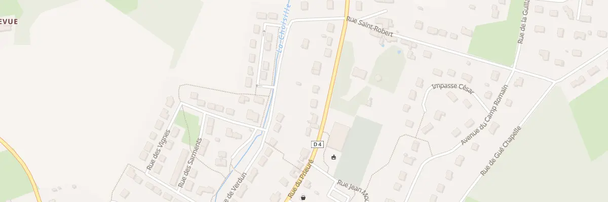 Plan du 23 Rue du Prieuré à Nouzilly