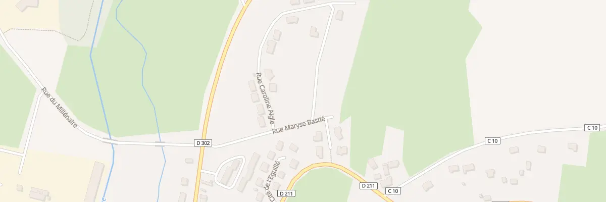 Plan du 3 Rue hélène boucher à Vibraye