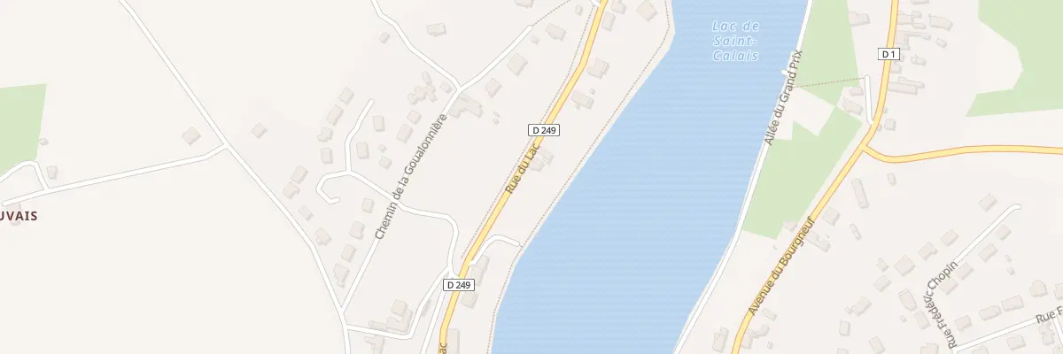 Plan du 6193 Montplaisir à Saint-Calais