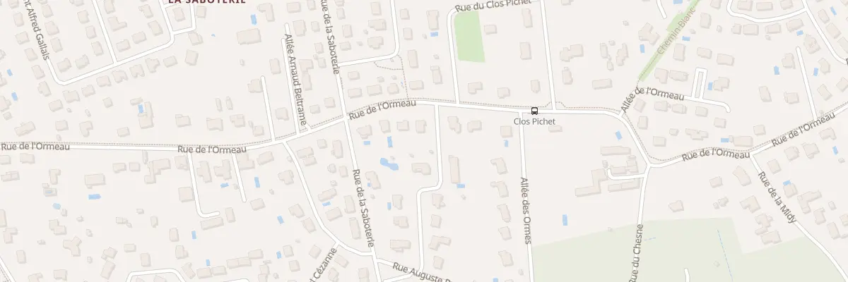 Plan du 12 All des Champs de l’Ormeau à Saint-Avertin