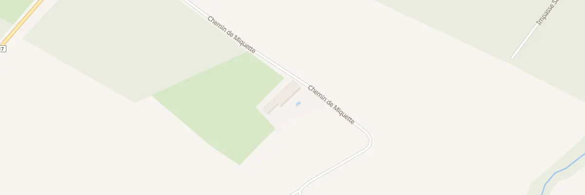 Plan du 861 Che de Miquette à Escanecrabe
