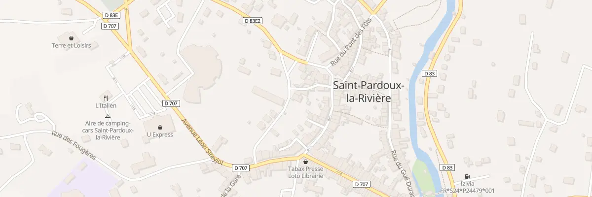 Plan du 10 Bd Jean Baptiste Duvoisin à Saint-Pardoux-la-Rivière