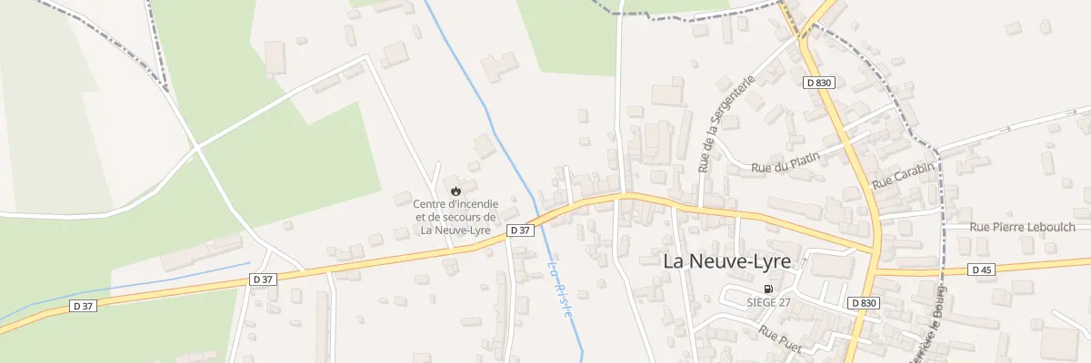 Plan du 30 Rue Auguste et Raoul Loiziel à La Neuve-Lyre
