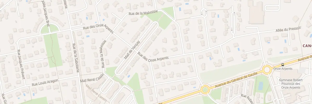 Plan du 16 Rue des Onze Arpents à Saint-Avertin
