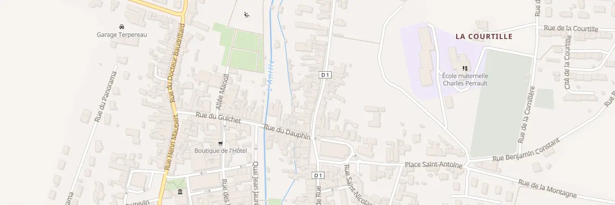 Plan du 11 Rue du Bourgneuf à Saint-Calais