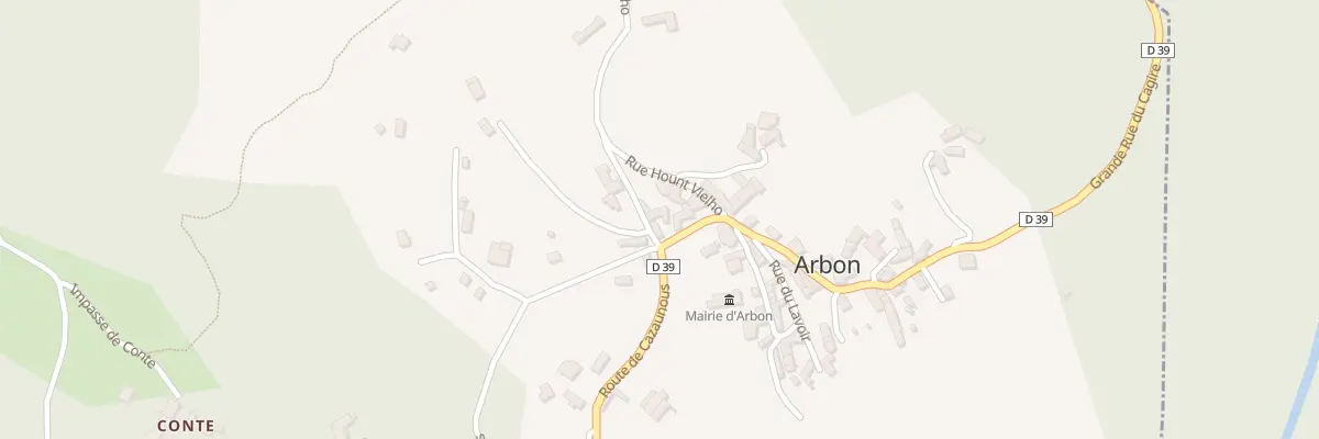 Plan de Village à Arbon