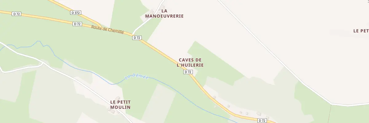 Plan du 540 Rte de Chemillé aux Hermites