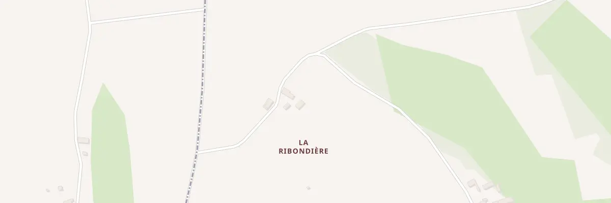 Plan du 5001 La Ribondiere à Ternay
