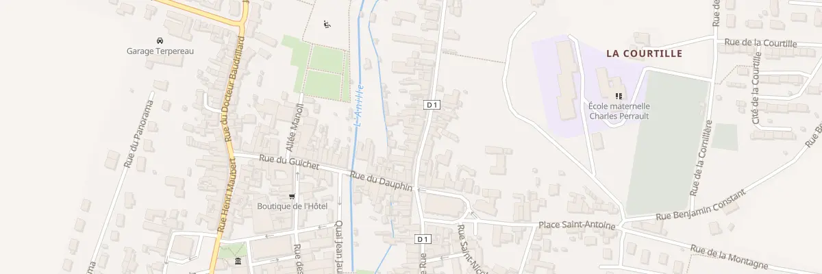 Plan du 13 Rue du Bourgneuf à Saint-Calais