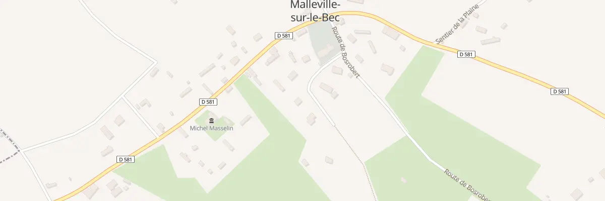 Plan du 84 Sen de l’Eglise à Malleville-sur-le-Bec