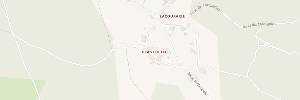 Plan du 96 Lacourarie-Ouest à Saint-Barthélemy-de-Bussière