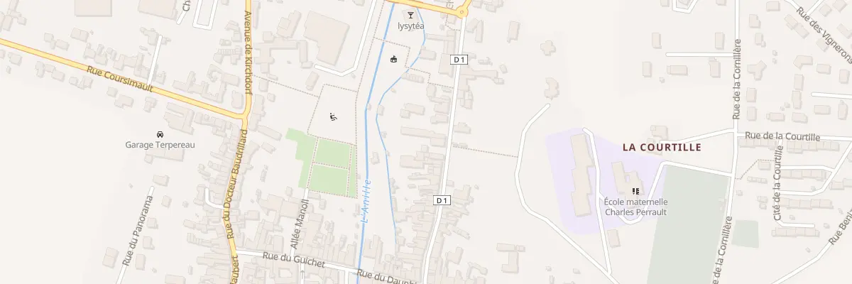Plan du 37 Av du Bourgneuf à Saint-Calais