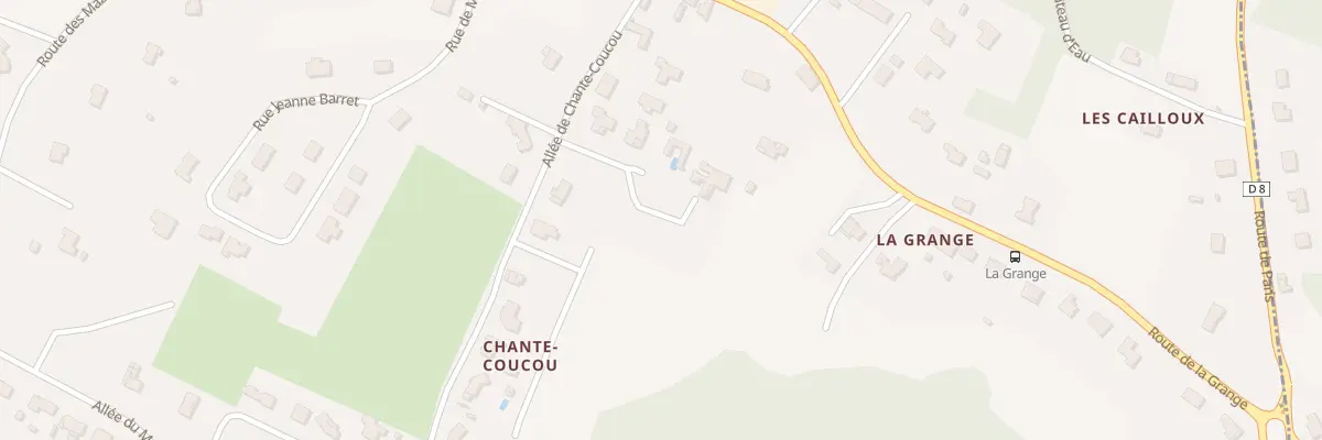 Plan du 9B All de Chante Coucou à Champcevinel