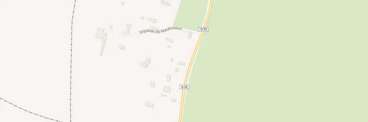 Plan du 281 Rte de la Gare à Saint-Léger-du-Gennetey
