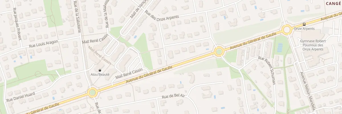 Plan du 5 Rue des Bournais à Saint-Avertin
