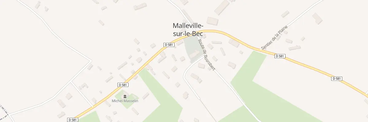 Plan du 46 Sen de l’Eglise à Malleville-sur-le-Bec