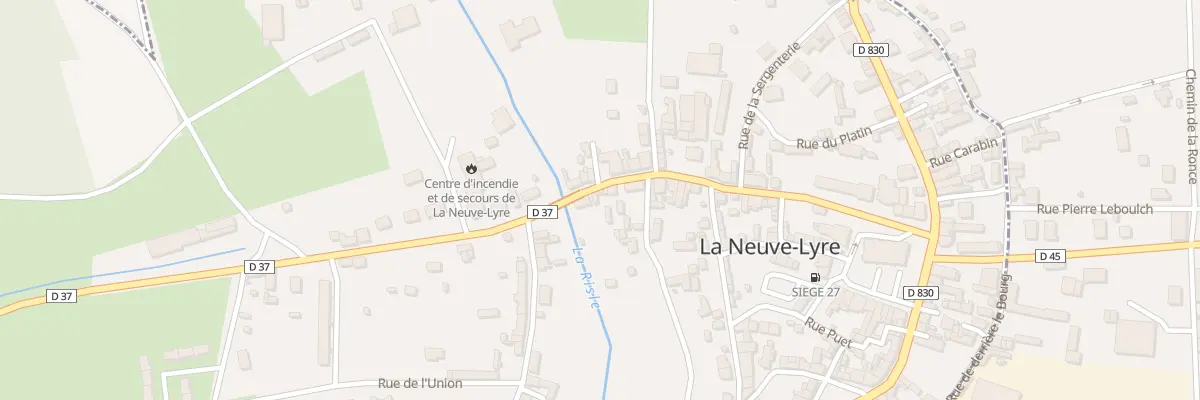 Plan du 27 Rue Auguste et Raoul Loiziel à La Neuve-Lyre