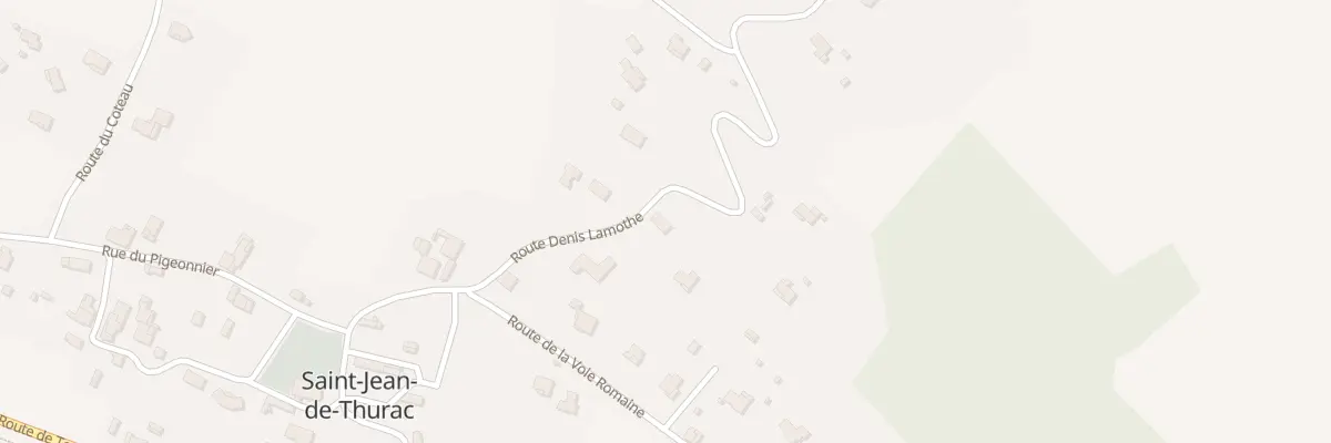 Plan du 5000F A Jantis à Saint-Jean-de-Thurac