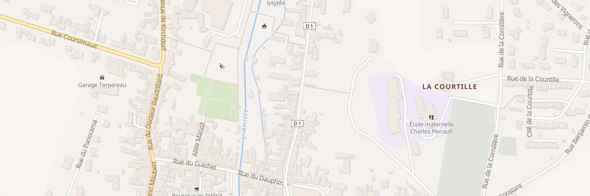 Plan du 31 Rue du Bourgneuf à Saint-Calais