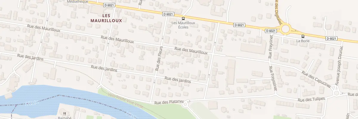 Plan du 88 Rue des Maurilloux à Trélissac