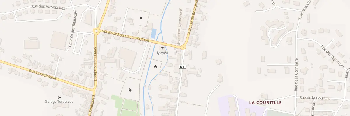 Plan du 53 Rue du Bourgneuf à Saint-Calais
