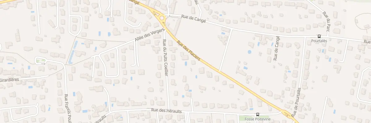 Plan du 9 Rue du Placier à Saint-Avertin