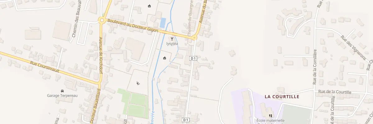 Plan du 49 Rue du Bourgneuf à Saint-Calais