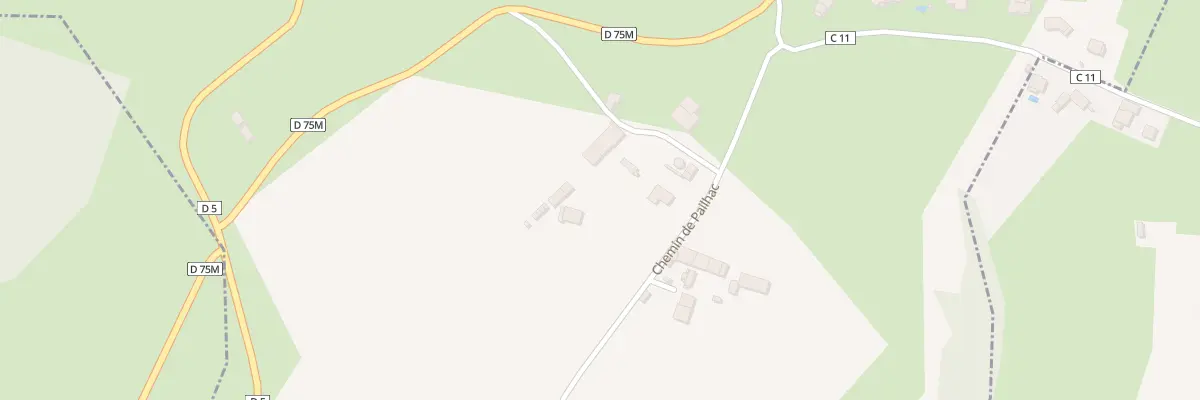 Plan du 2 Pailhac à Saint-Marcet